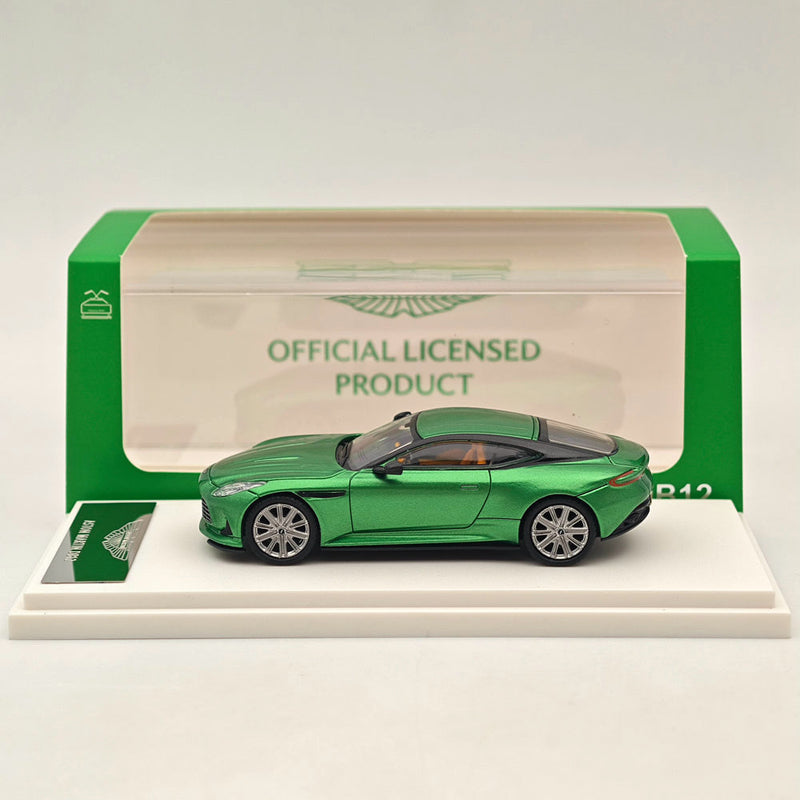 XG 1:64 Scale DB12 Coupe Racing Sports Green Model Diecast Metal Car Collection