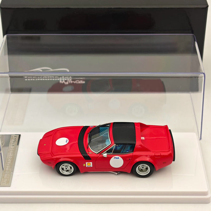 1/43 Tecnomodel Ferrari GTB/4 Michelotti Red Version Press 1975 Resin Model Car