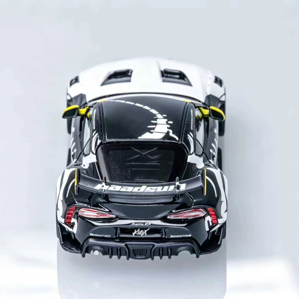 Rhino Model RM 1:64 GR Supra GT4 EVO2 Bone Dragon Paint Job Diecast Model Car Limited Collection