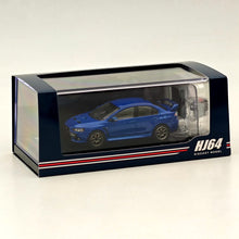 Hobby Japan 1/64 Mitsubishi Lancer Evolution X Final Edition w/Engine Display Model Lightning Blue Mica HJ642053ABL Diecast Model Car Limited Collection