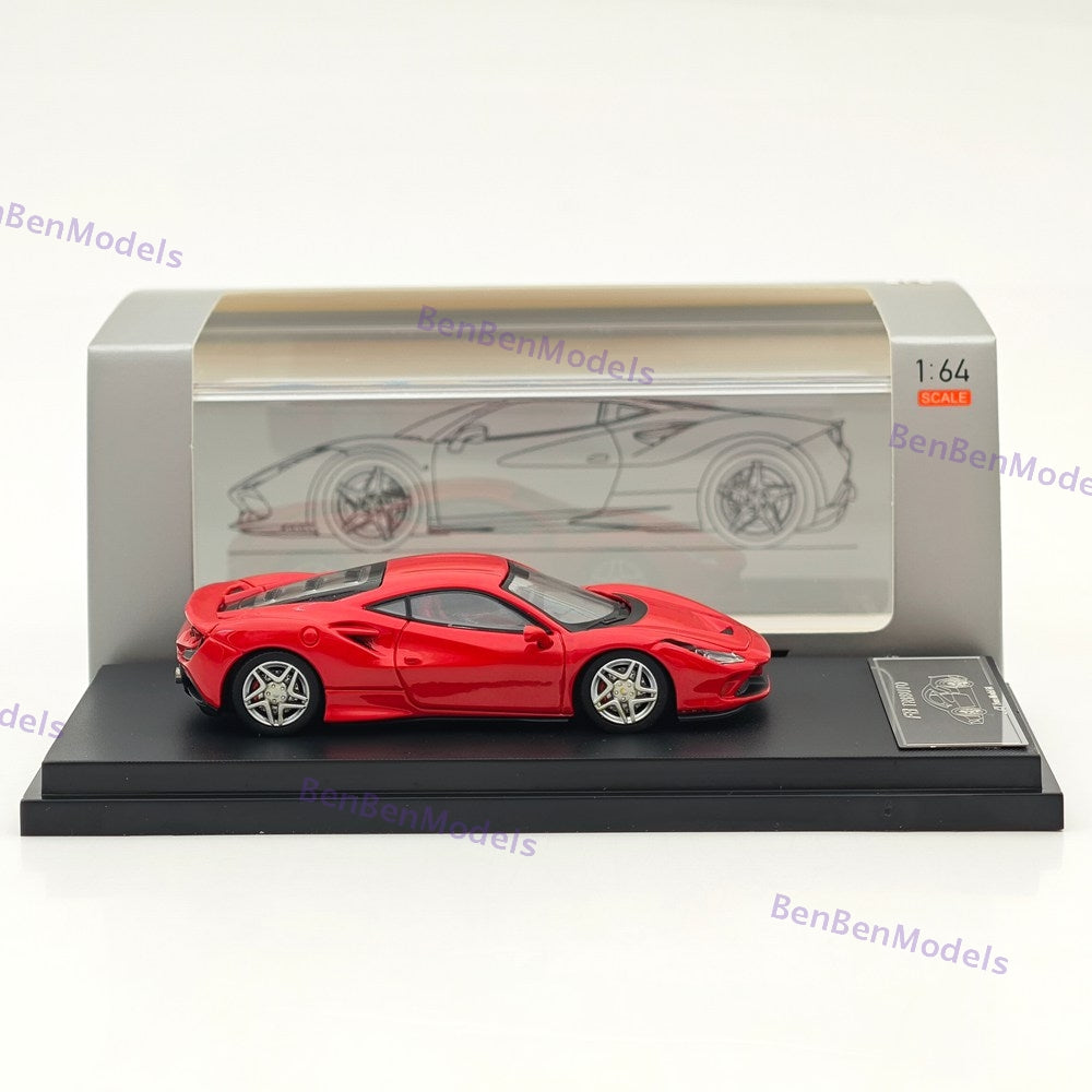1/64 Hone Model F8 Tributo Supercar Diecast Model Car Limited Collectible Hobby