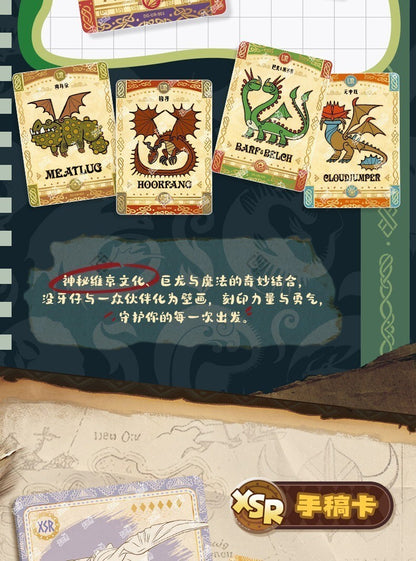 IN STOCK Kayou How To Train Your Dragon Card Dragon Hunt Wind Rider Anime Box