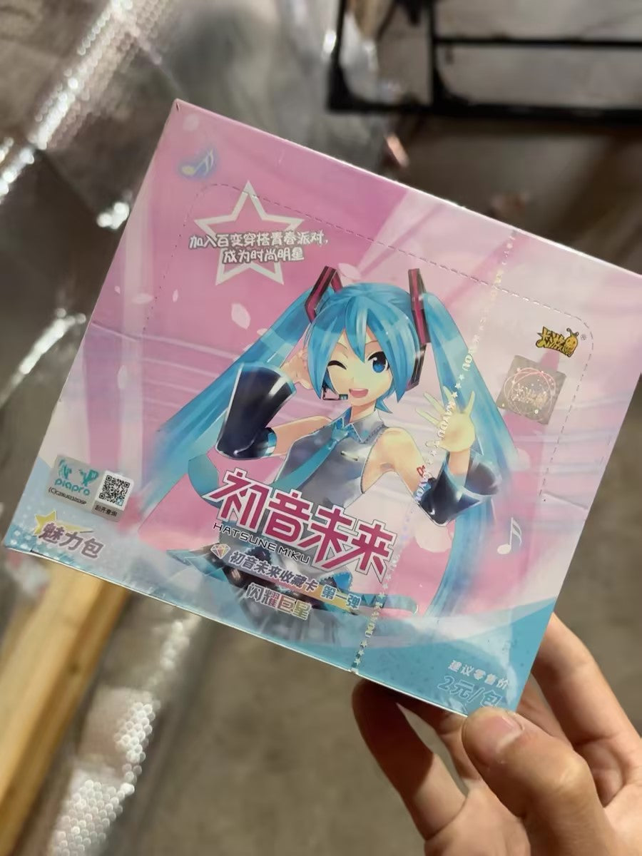 IN STOCK Kayou Hatsune Miku CCG Trading Card Game 30 Packs Booster Box Sealed