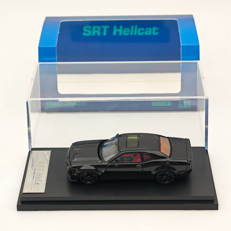 Stance Hunters 1/64 Dodge SRT Hellcat Diecast Models Car Collection Black