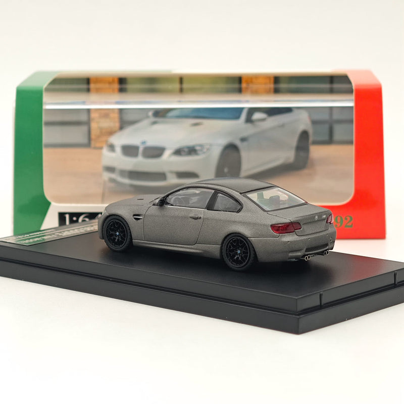 1/64 Fine model Scale BMW M3 E92 COUPE Grey Diecast Car Model Toy Collections