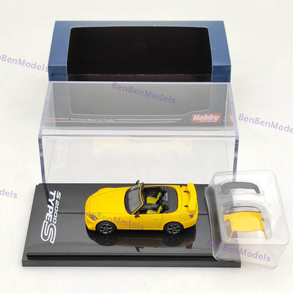 1/64 Hobby Japan S2000 Type S (AP2) New Indy Yellow Diecast Model HJ641020SY