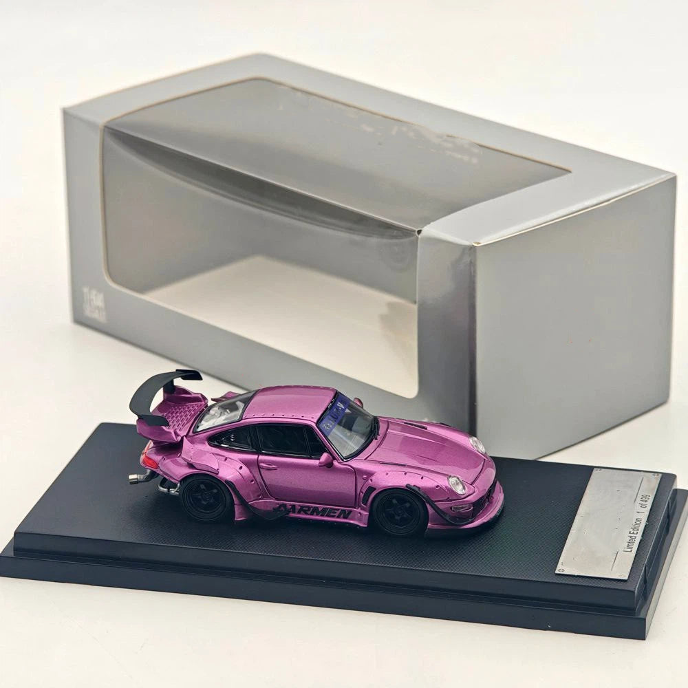 1:64 SW 993 Carmen Purple Metallic Limited Collectible alloy car model