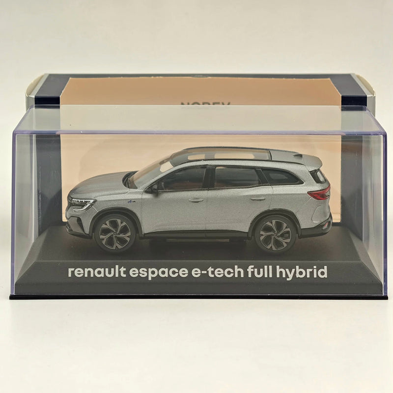 1/43 Norev Renault Espace E-tech Full Hybrid Diecast Model Cars Collection Grey