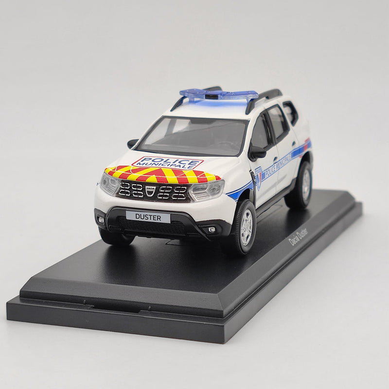 1/43 Norev Dacia Duster Police Municipale 2020 White Diecast Models Car Toys Gift