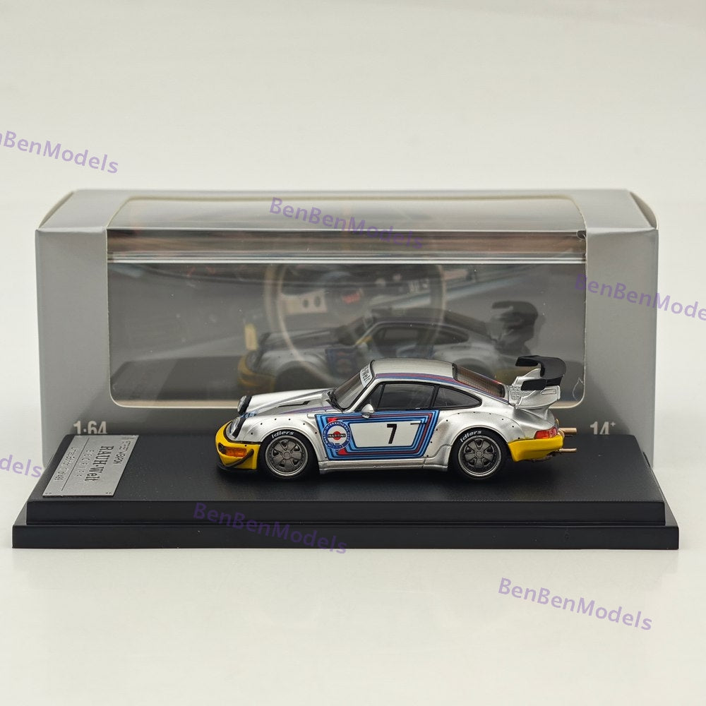1:64 SW Porsche RWB 964 Classic Sports Model Diecast Model Car Limited Edition