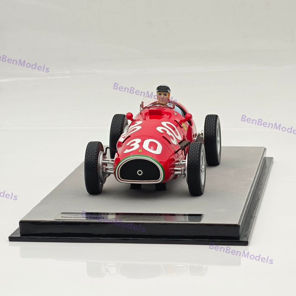 Tecnomodel 1/18 Ferrari 500 F2 Mythos Series Winner Gp Swiss P.Taruffi 1952 #30