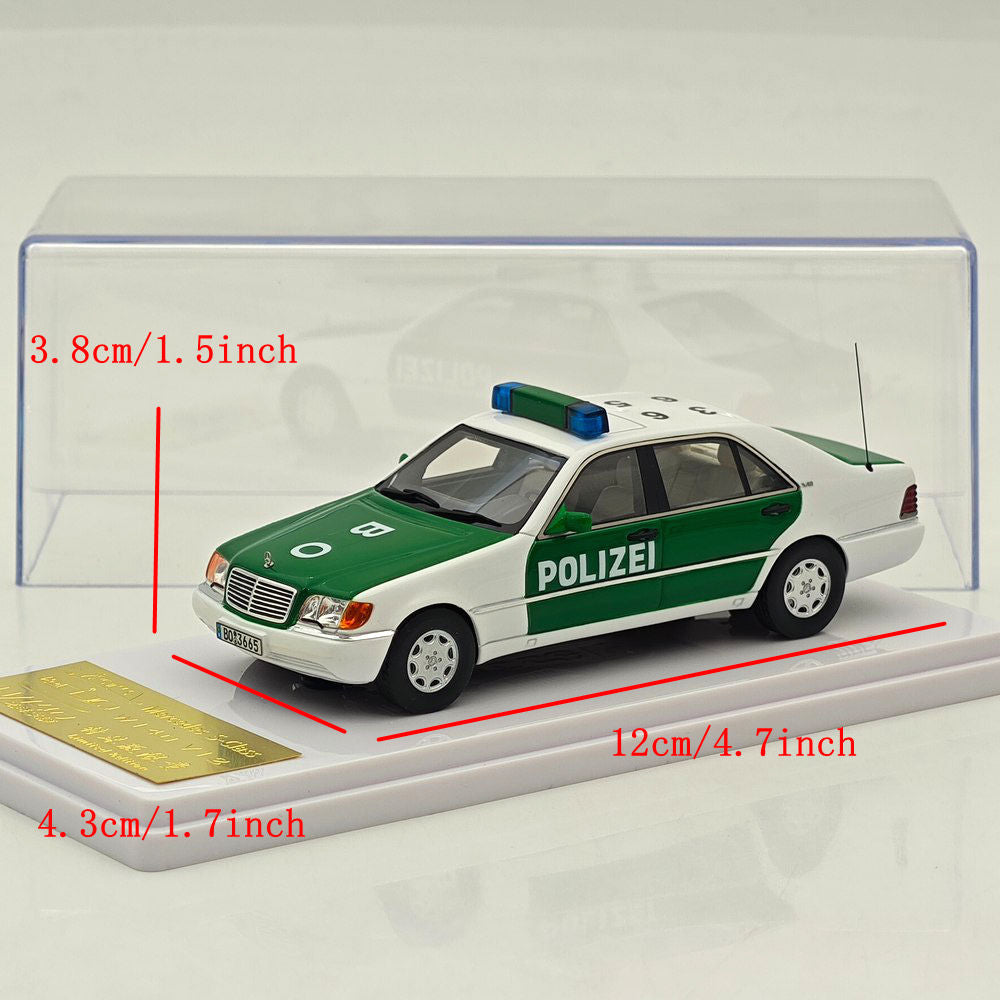 WTX 1:43 W140 V12 Thai Royal S-Class Resin Car Model Collectible Gifts Limited