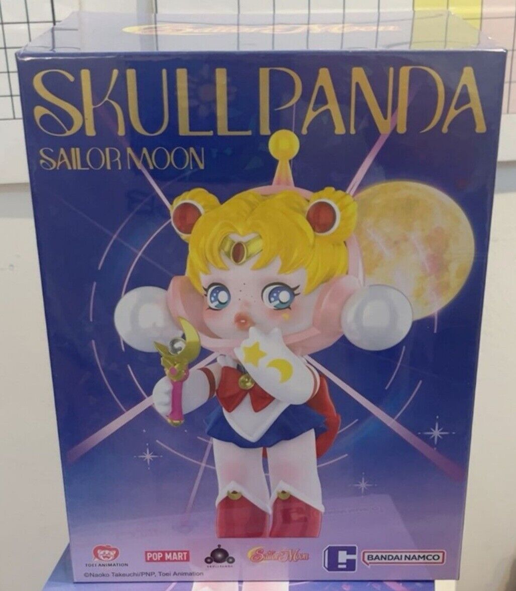 Pop Mart Skullpanda X Sailor Moon Figure Factory Sealed Box – BenBenModels
