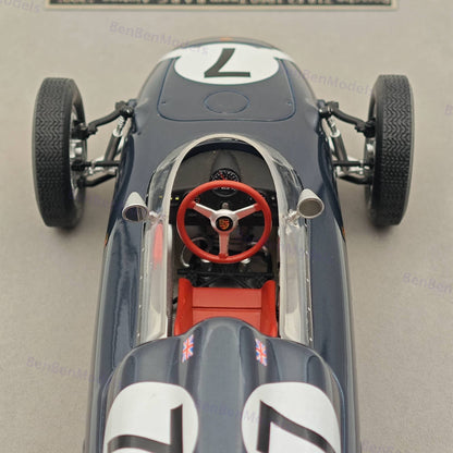 1/18 Tecnomodel Porsche 718 F2 1960 Winner Team Rob Walker XV B.A.R.C #7 Aintree