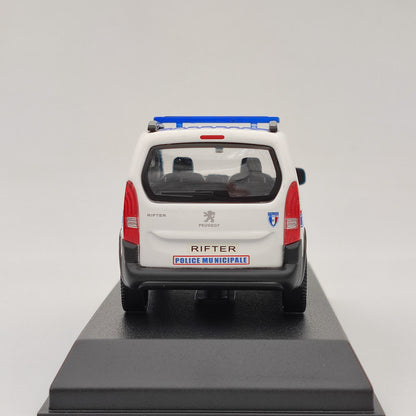 1/43 Norev Peugeot Rifter 2019 Police Municipale Diecast Models Car Collection Toys Gift