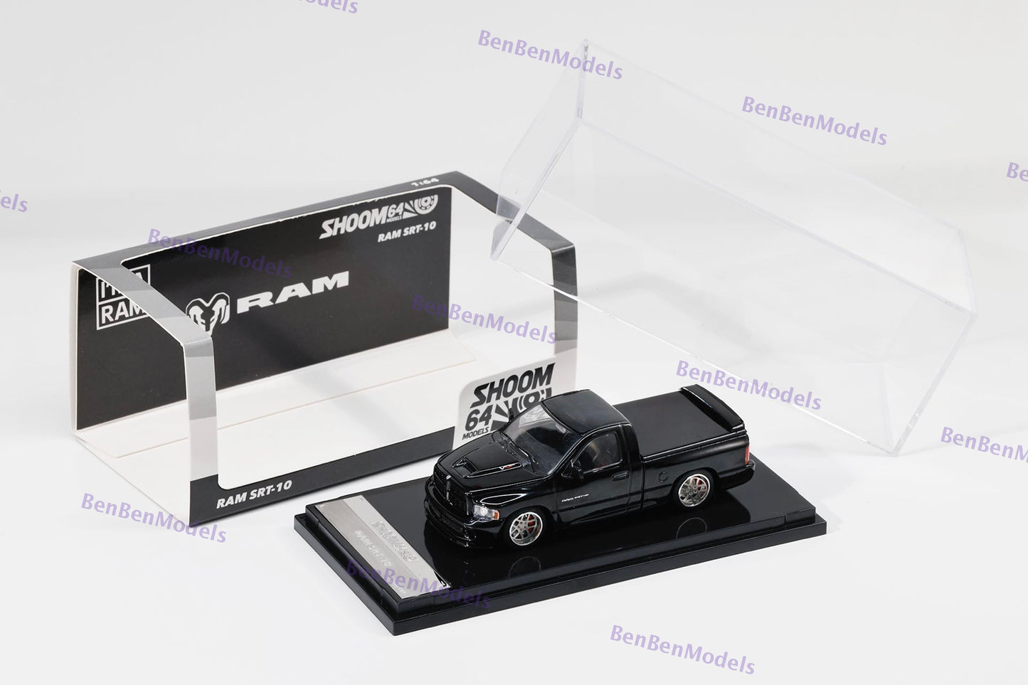 1:64 Shoom 64 Dodge RAM SRT-10 2003 Pickup Truck Diecast Metal Car Limited