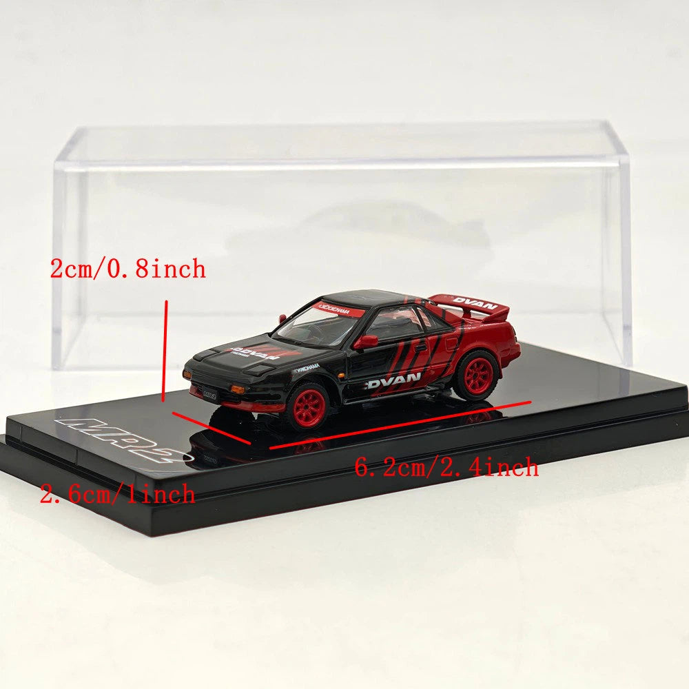 1:64 Hobby Japan MR2 1600G Supercharger Yokohama Advan HJ646056AV alloy model