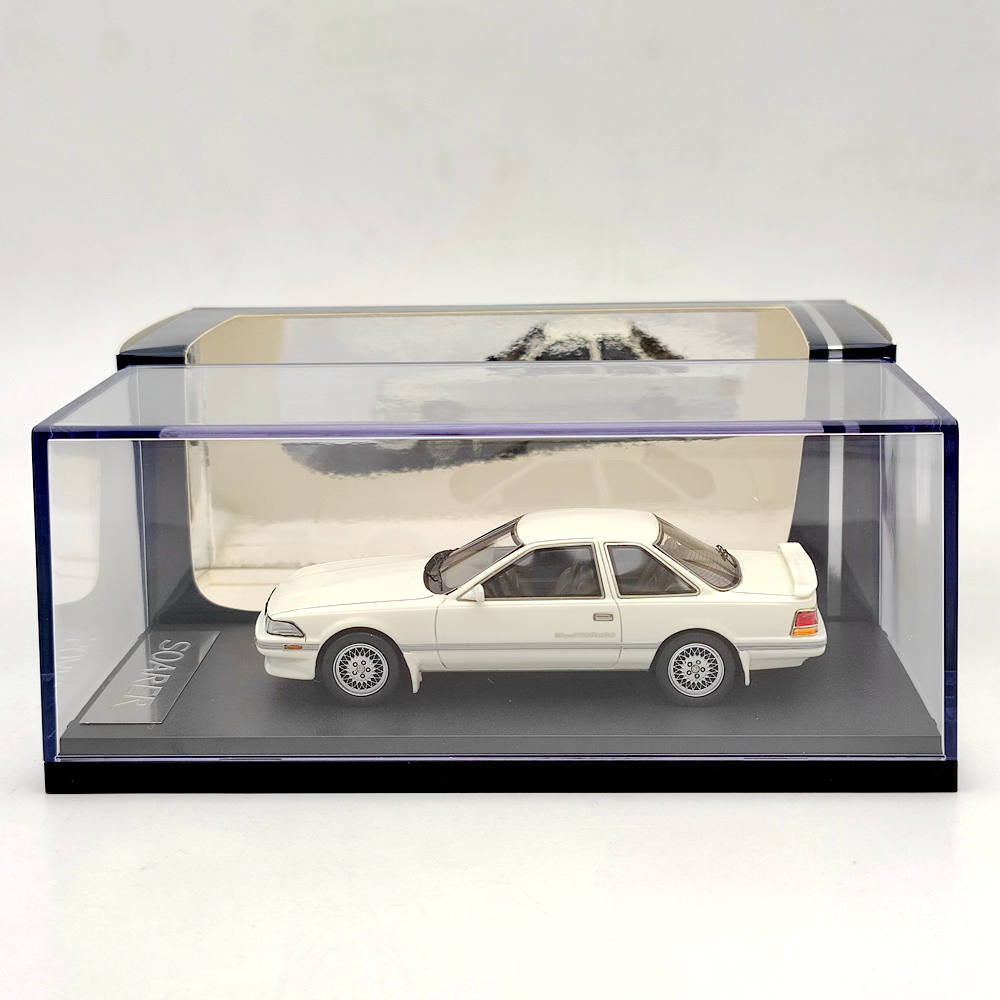 Mark43 1/43 Toyota Soarer 2.0GT-Twin Turbo GZ20 1986 White PM4359W Resin Model Car Edition Gift