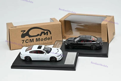 Pre-sale 7CM Model 1:64 2023 Chargr Hellcat Diecast Model Car Limited Collection