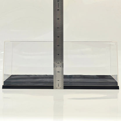1:18 Dustproof Acrylic Display Case Flocked Base For Diecast Car Collectibles Storage