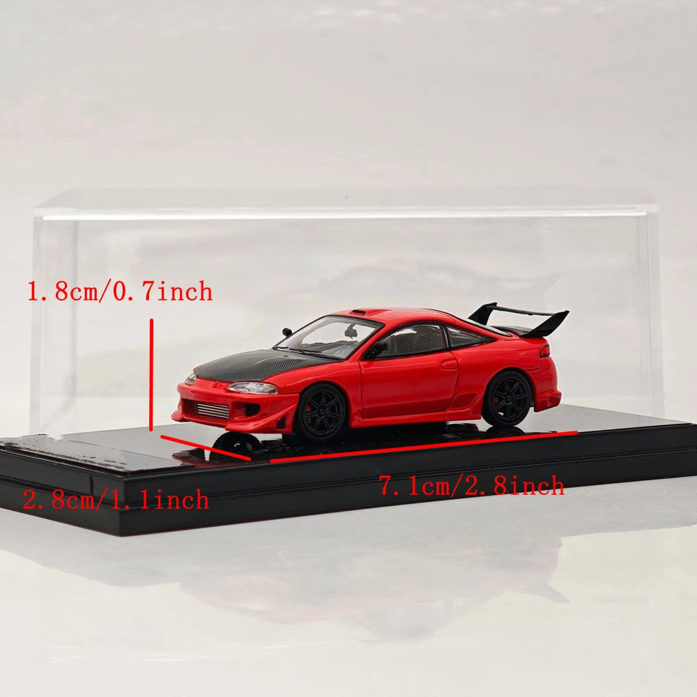 Transcend model 1:64 1995 Eclipse GS Coupe Sports Model Diecast Metal Car Limited Collection (5 Variants)