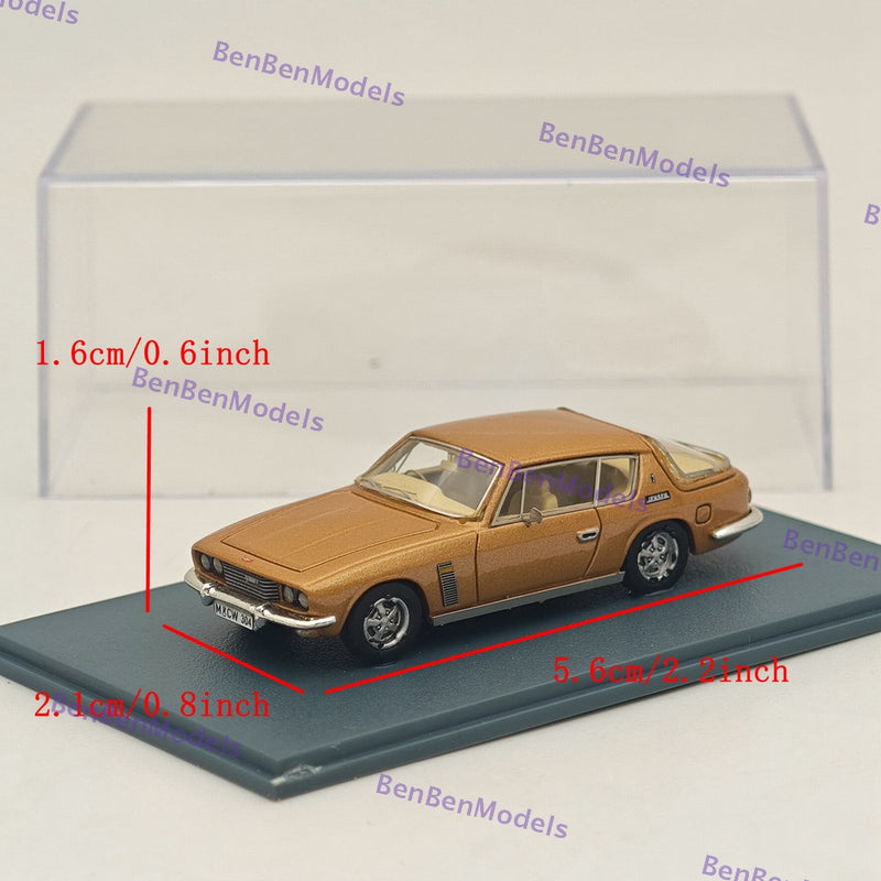 1/87 NEO SCALE MODELS Jensen Interceptor III Resin Car Limited Collection Brown