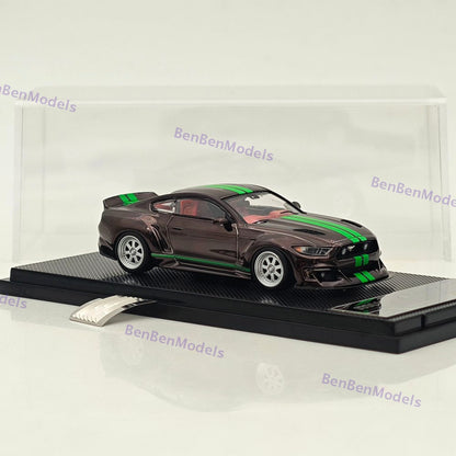1:64 Liberty Mustang Gen.6 Clinched Widebody Muscle Sports Diecast Metal