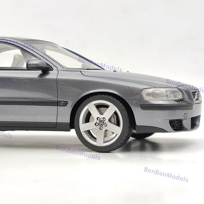 DNA Collectibles 1/18 Volvo S60 R 2003 DNA000107 Resin Model Car Grey Metallic