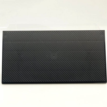 1:18 Diecast Model Display Box Acrylic Protector Dustproof Carbon Fiber Base