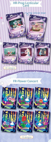 Disney Alice in Wonderland Card Fun Collectible Trading Cards Sealed Random 1Box