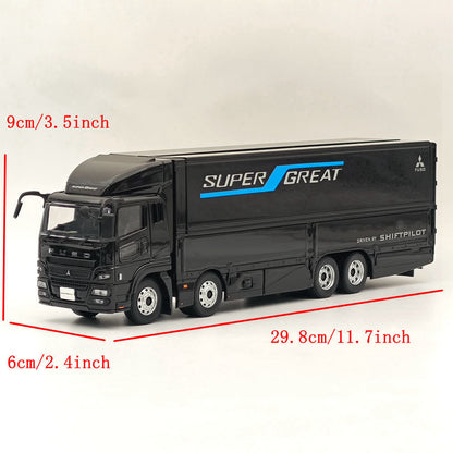 1/43 Mitsubishi Fuso Super Great Truck Diecast Models Toys Collection Gifts Miniature Hobby
