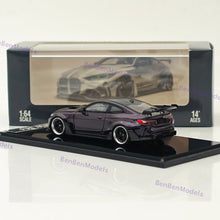 1:64 SW BMW M4 G82 Sports Model ADRO BODY KIT Model Car Alloy Purple Gifts