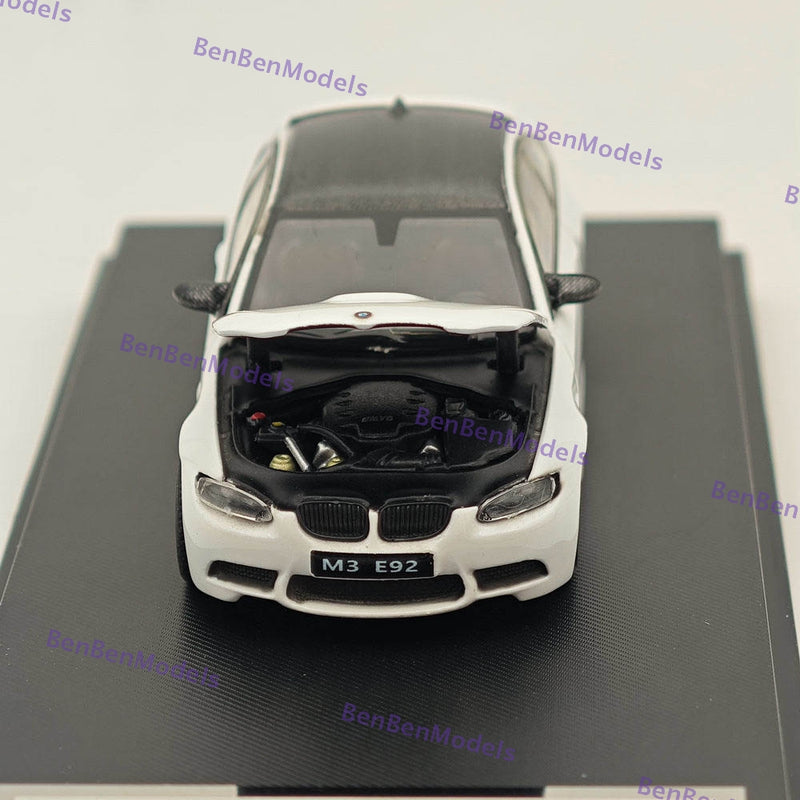 1/64 Model Attitude MA BMW E92 M3 Pearl white Diecast Model Car Limited