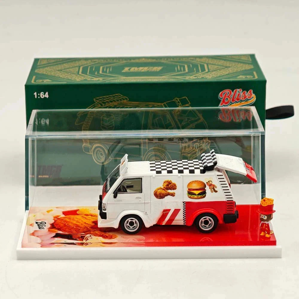 Bliss 1:64 Delica L300 Mini Van Figure Sports Model TMCS 2026 Diecast Metal Car Collectible