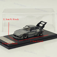 1/64 SW Porsche RWB 993 Wide Body Modification Diecast Model Car Varnish version