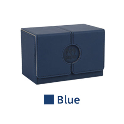 Card Storage Box with Double Sleeves 160+ Yu-Gi-Oh POKEMON PTCG TCG CCG Card Box