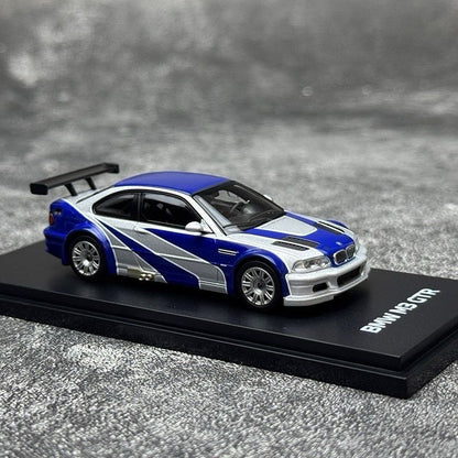 ARbox 1:64 BMW E46 M3 GTR NFS Fast & Furious Collectors Edition Alloy Diecast Car Model Gifts