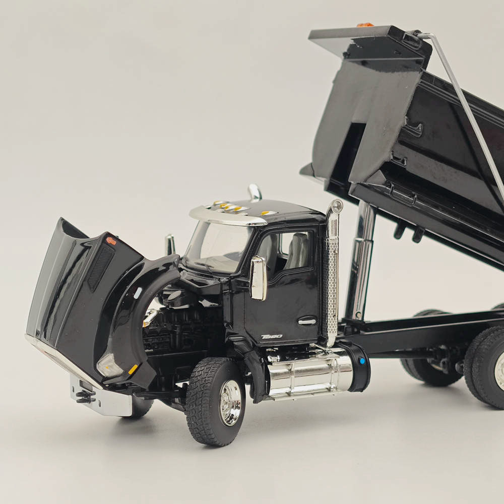 FIRST GEAR 1/50 Kenworth T880 Dump Truck Black 50-3468 DIECAST Model Truck Collection