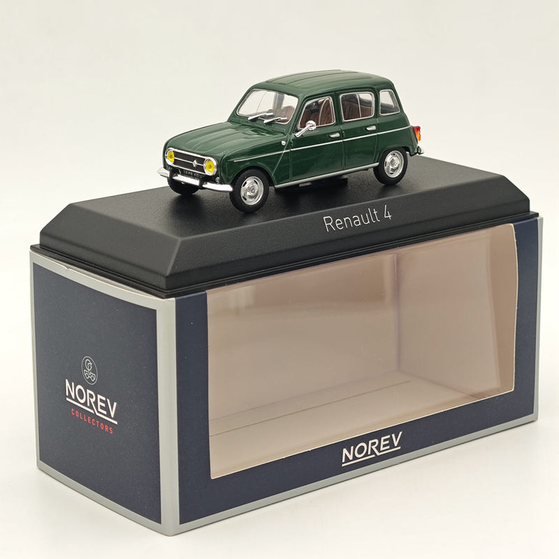 1/43 Norev Renault R4 1974 Dark Green Quatrelle Diecast Models Car Collection