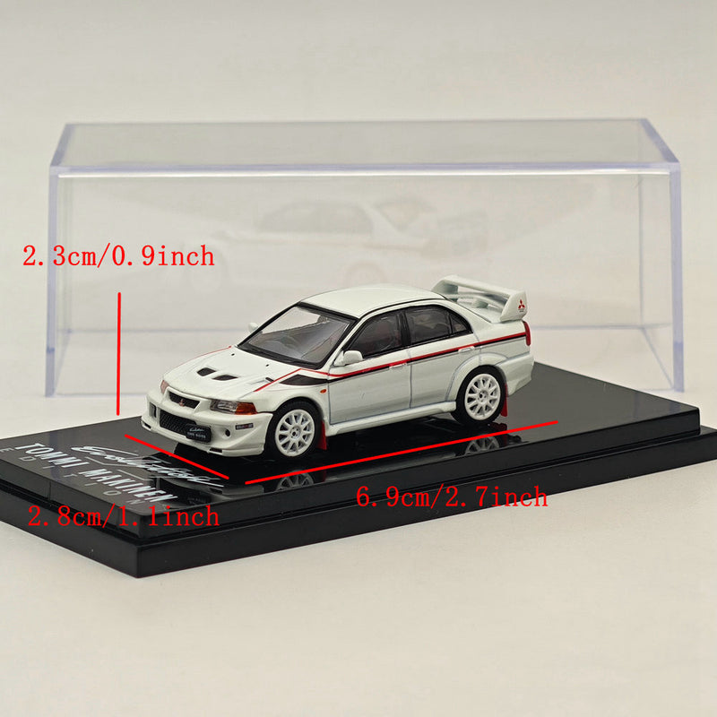 Hobby Japan 1/64 Mitsubishi Lancer GSR Evolution VI HJ642033CW Diecast White