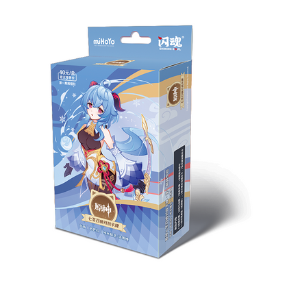 Coffret de cartes à collectionner Shiningsoul Genshin Impact Anime 2024, nouveau cadeau