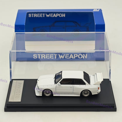 1:64 SW BMW M3 E30 LTO Coupe Widebody Sport Model Diecast Metal Car Collection