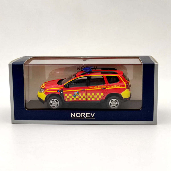 1/43 Norev Dacia Duster 2020 Sapeurs Pompiers De La Creuse Diecast Models Car Toys Gift