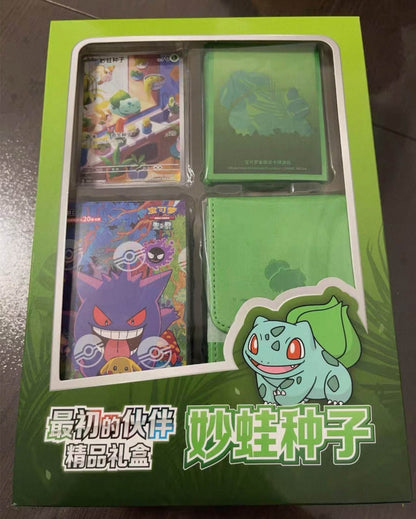Pokémon Chinese 151 Original Partner "Surprise Jumbo" Gift Box Bulbasaur Sealed