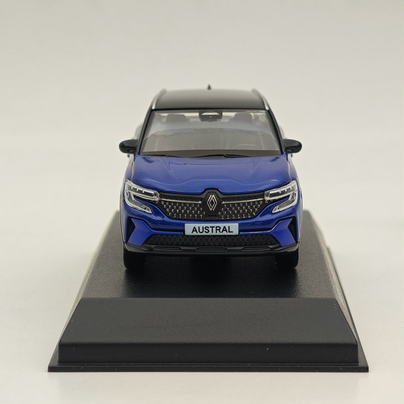 1/43 Norev Renault Austral E-tech Full Hybrid Diecast Model Cars Collection Blue