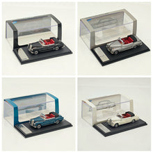 Seeker 1:64 Mercedes Benz 300D Convertible Soft Top Alloy Car Model Collection Diecast Toys Car Miniature Hobby Gifts