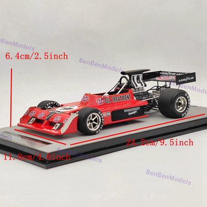 1/18 Tecnomodel March Ford 731 1973 British GP #14 R. Williamson TM18-289B Resin