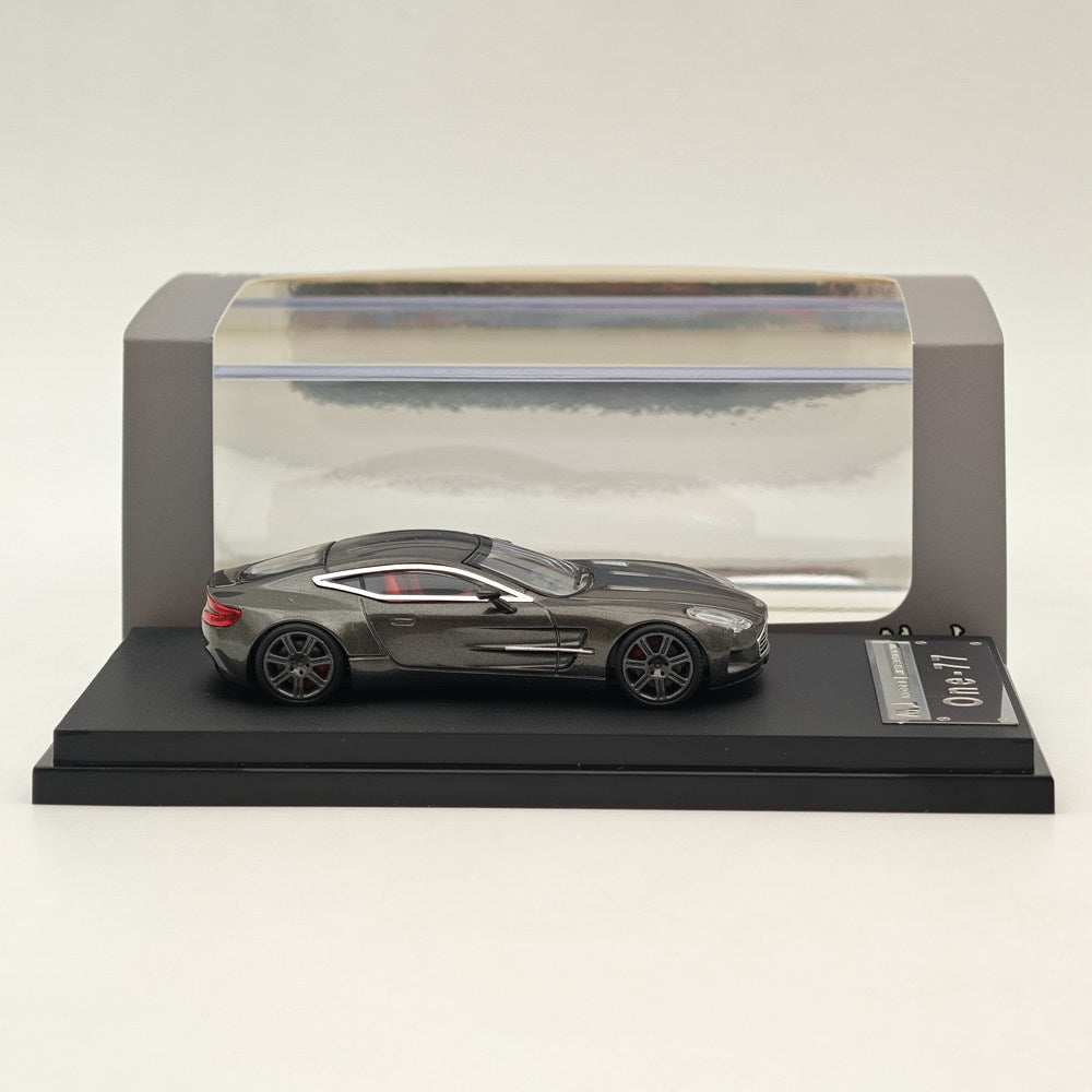 MJ 1/64 Aston Martin ONE77 Alliage Moulé Sous Pression Jouets Modèles De Voiture Miniature Hobby Collection Cadeaux Limitée 999