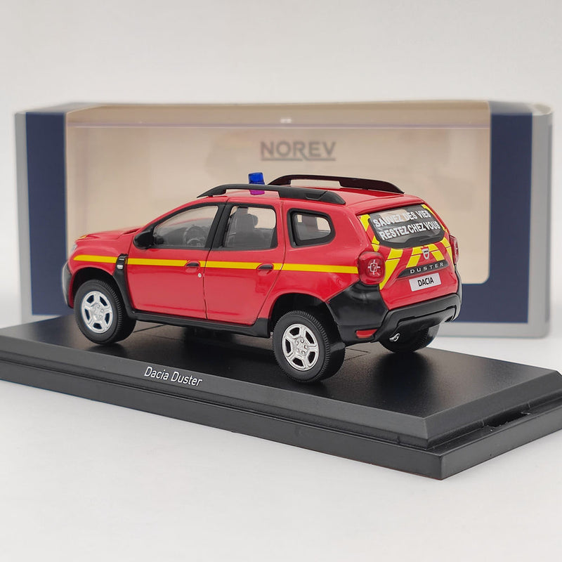 1/43 Norev Dacia Duster POMPIERS 2020 Red Diecast Models Car Christmas Gift