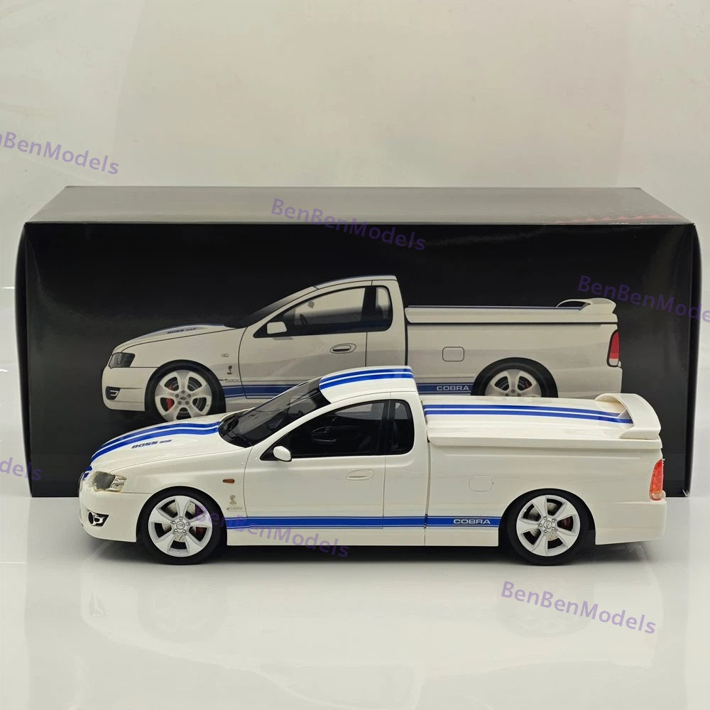 1:18 Ford BF GT Cobra UTE White Cobra High Performance Pickup Model Limited